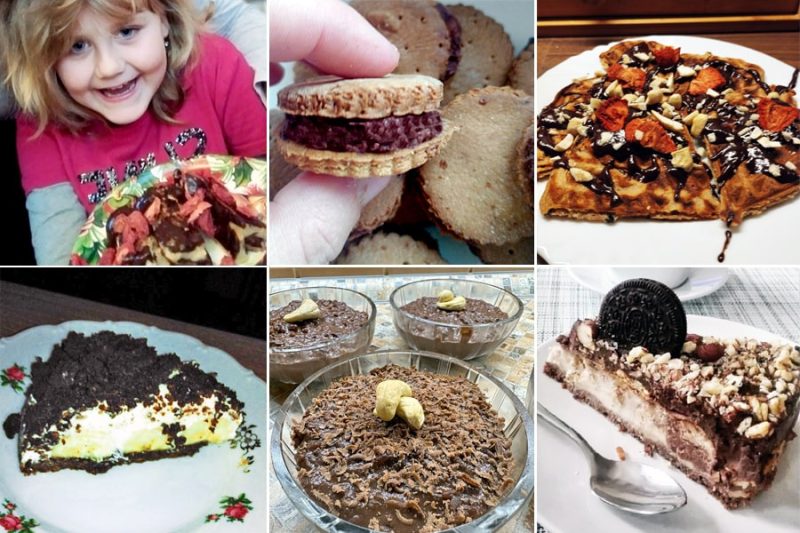 Výtvory podle e-kuchařky Fitness čokoholik