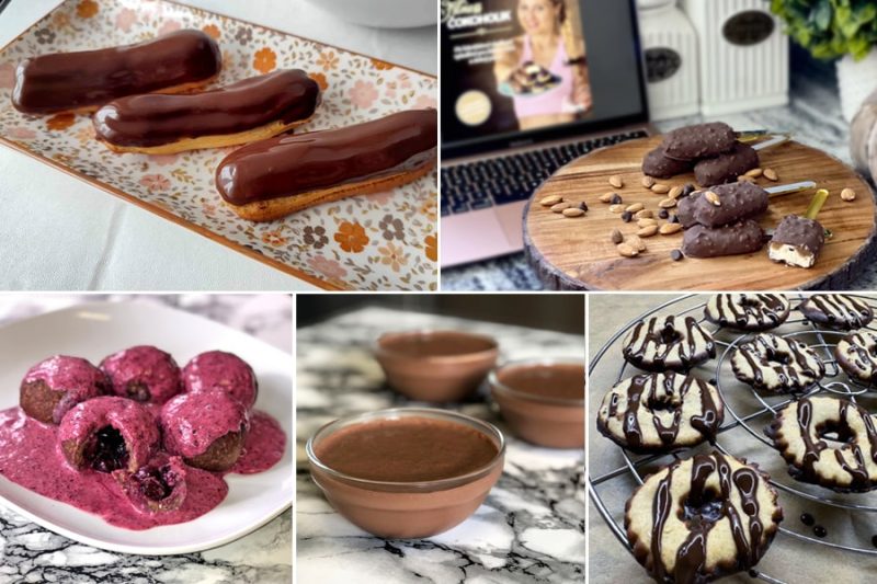 Výtvory podle e-kuchařky Fitness čokoholik