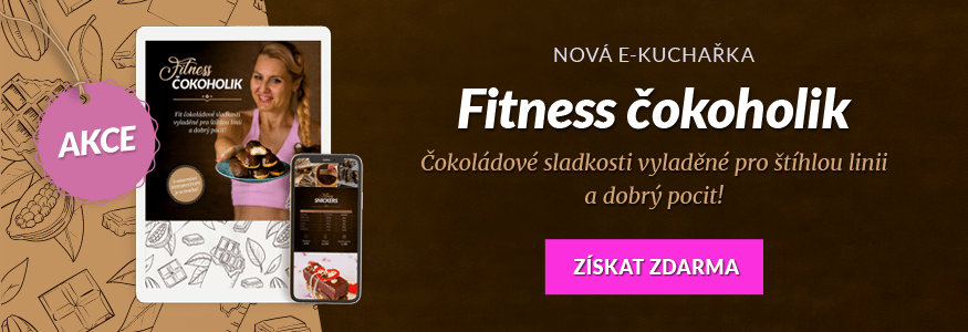 Nová e-kuchařka Fitness čokoholik - získat zdarma