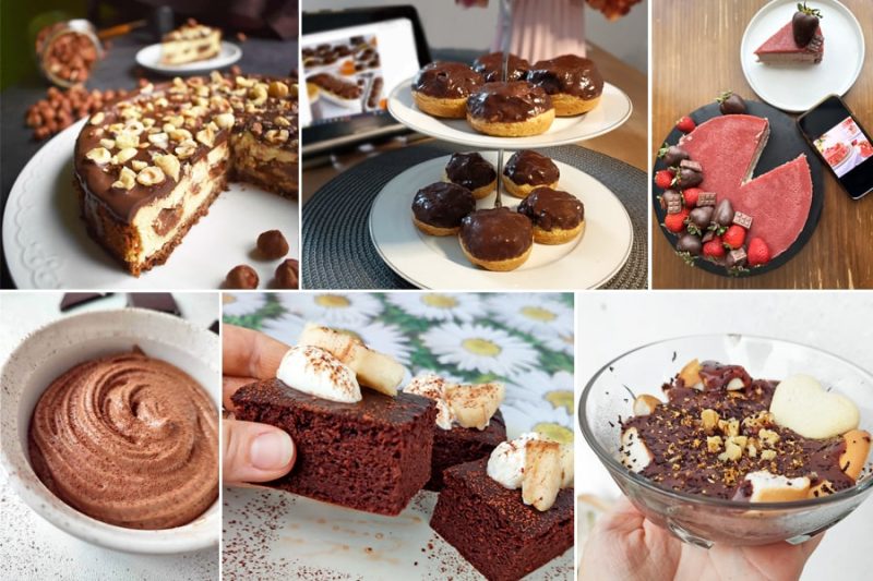 Výtvory podle e-kuchařky Fitness čokoholik