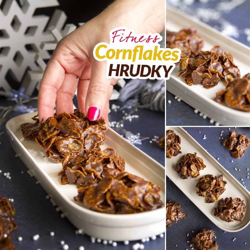 Zdravé čokoládové hrudky z cornflakes - recept Bajola