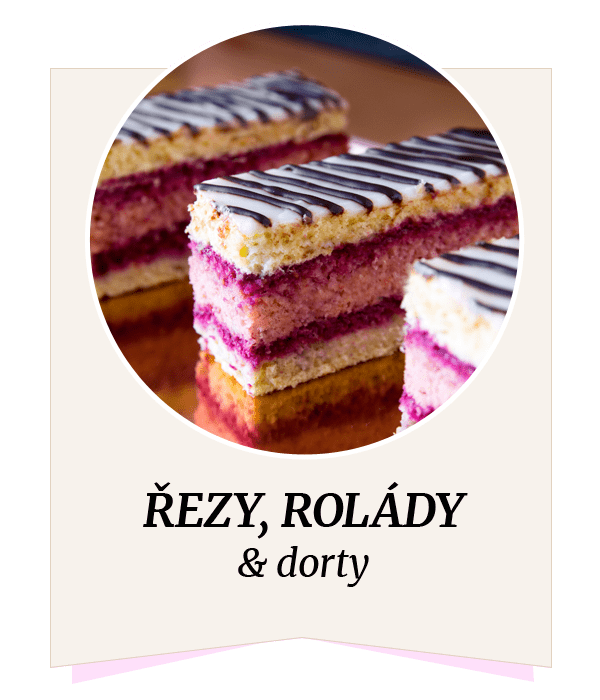 Fitness řezy, rolády a dorty bez cukru