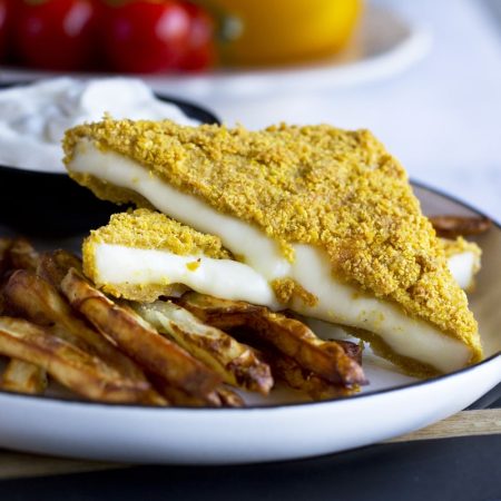 Fitness smažený sýr recept Bajola Fitness smažený sýr recept Bajola