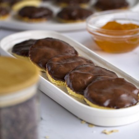 Fit plněné čoko piškoty bez cukru - recept Bajola Fit plněné čoko piškoty bez cukru - recept Bajola