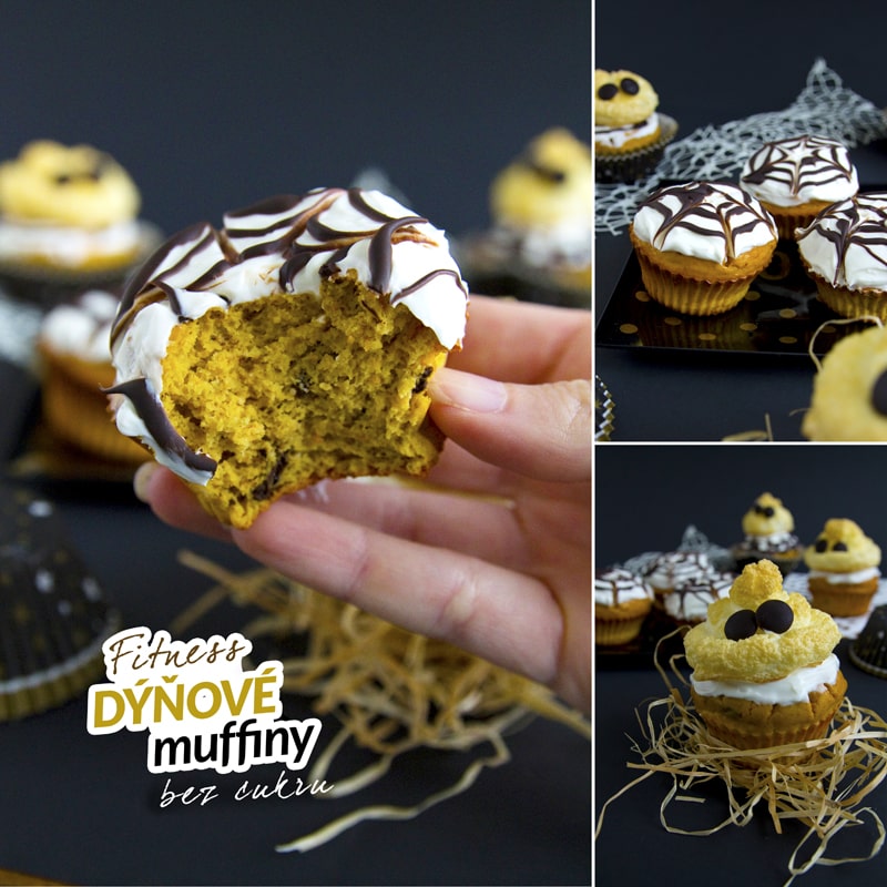 Fitness dýňové muffiny