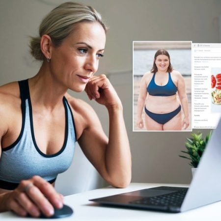 Nutriční kouč koučuje klientku v hubnutí