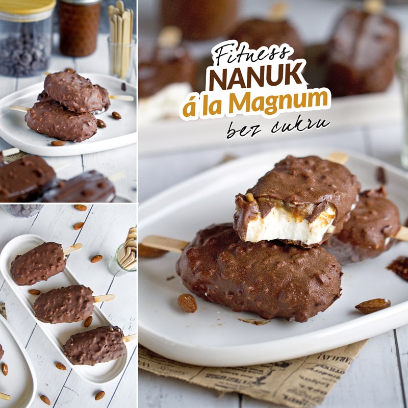 Zdravý nanuk a la Magnum bez cukru - recept Bajola Zdravý nanuk a la Magnum bez cukru - recept Bajola