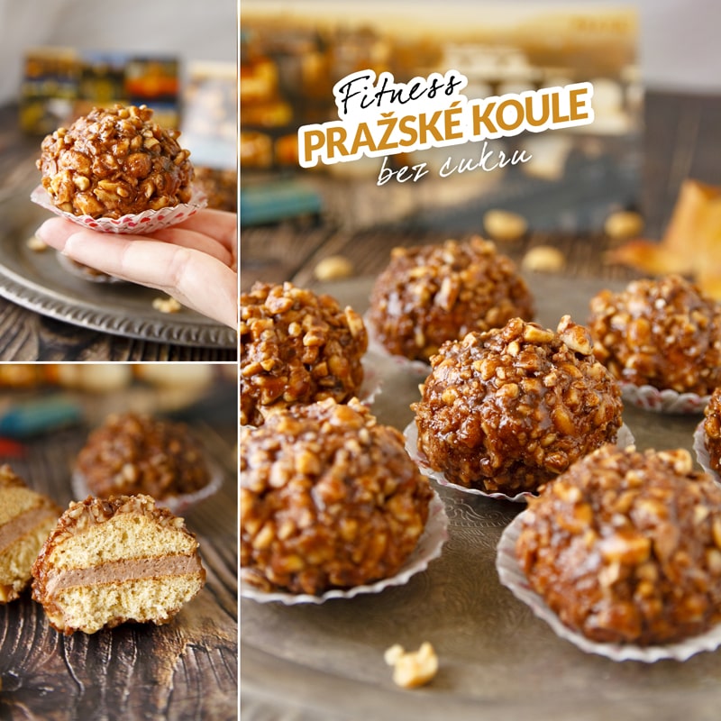 Fit pražské koule recept bez másla a cukru - Bajola