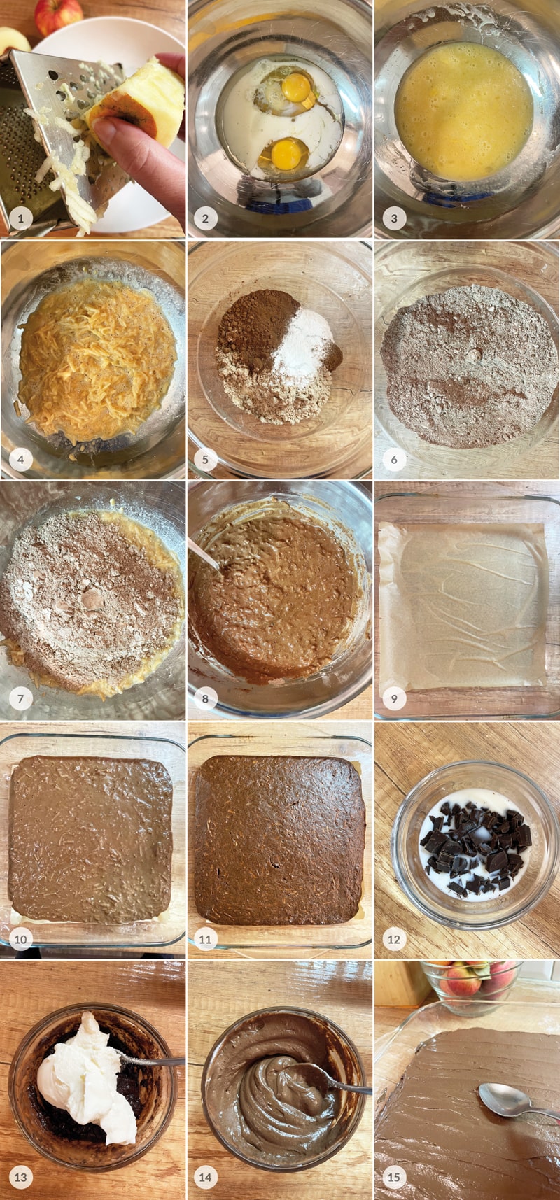 Jablečný perník nadýchaný recept foto postup