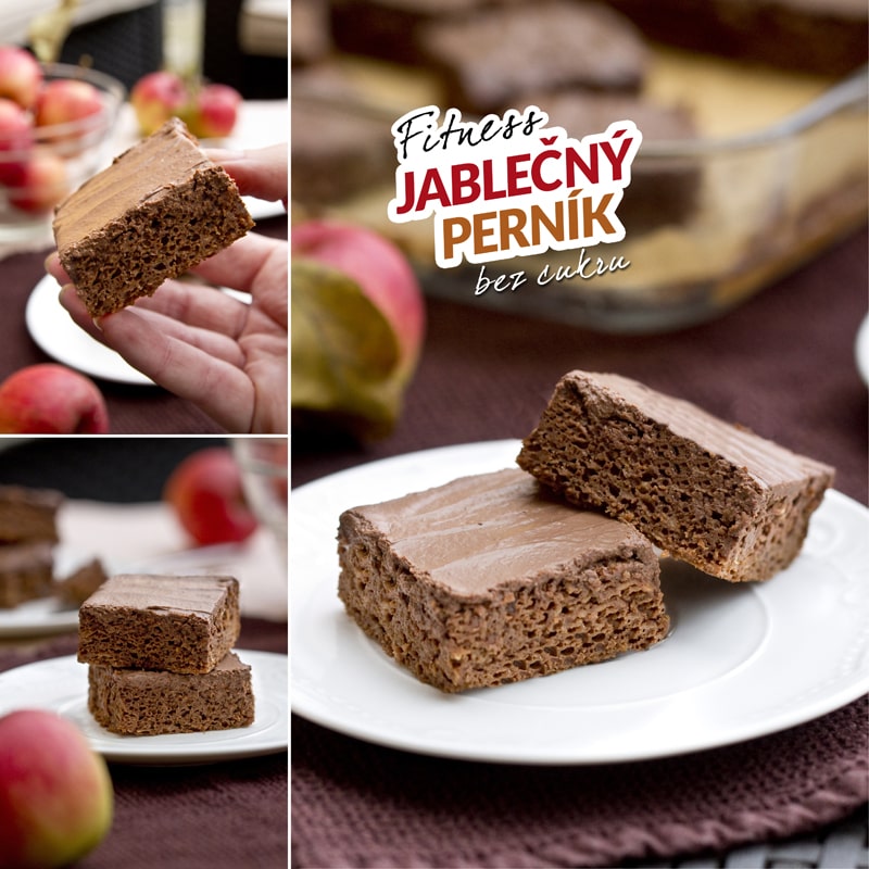 Zdravý jablečný perník bez cukru - recept Bajola