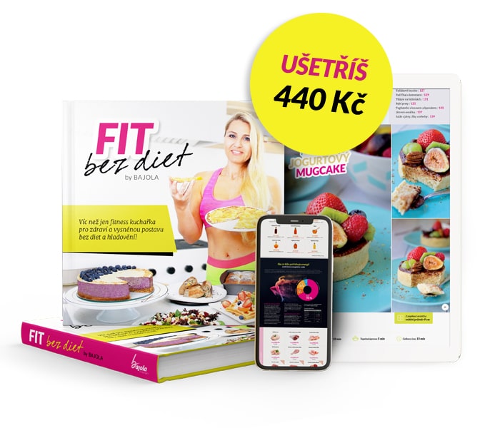 Fit bez diet - výhodný balíček tištěné knihy a PDF